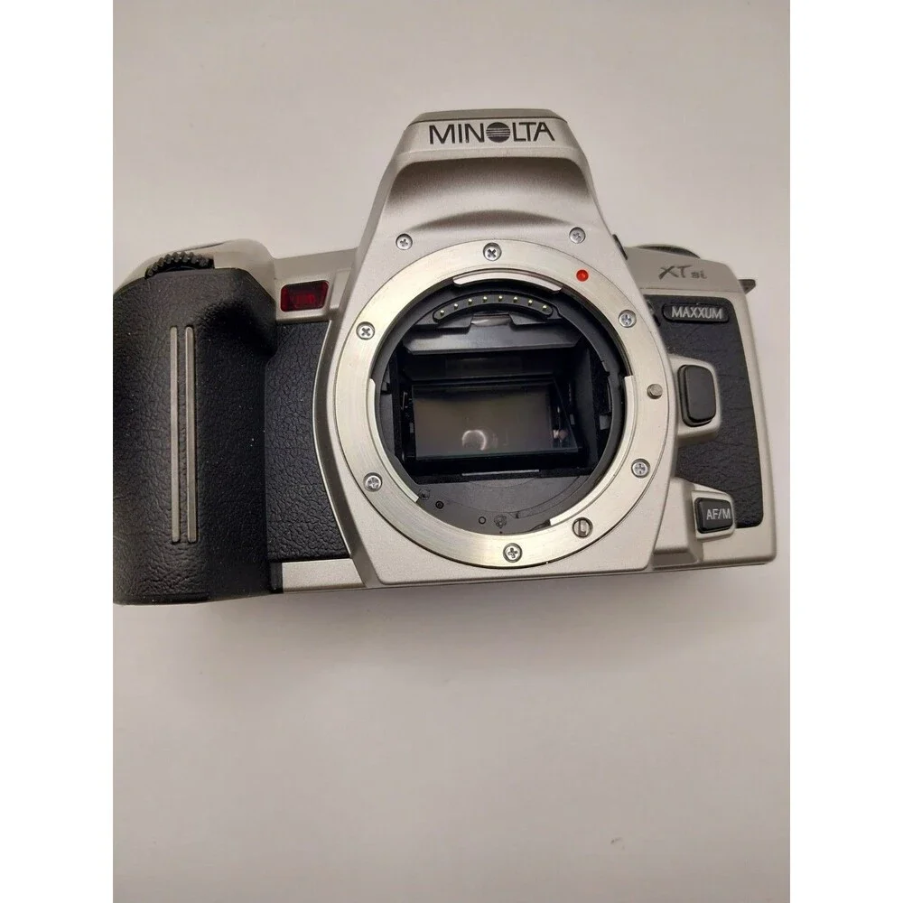 Minolta Maxxum XTsi 35mm Camera W/ Minolta AF Zoom Lens 35-80mm, Untested As Is
